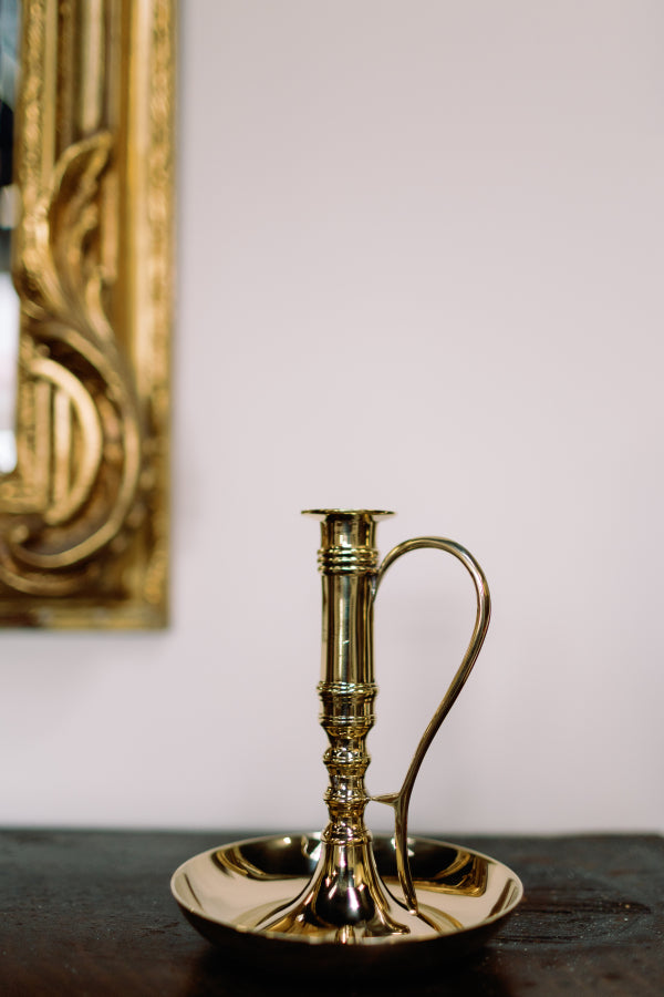 Chamberstick Candleholder