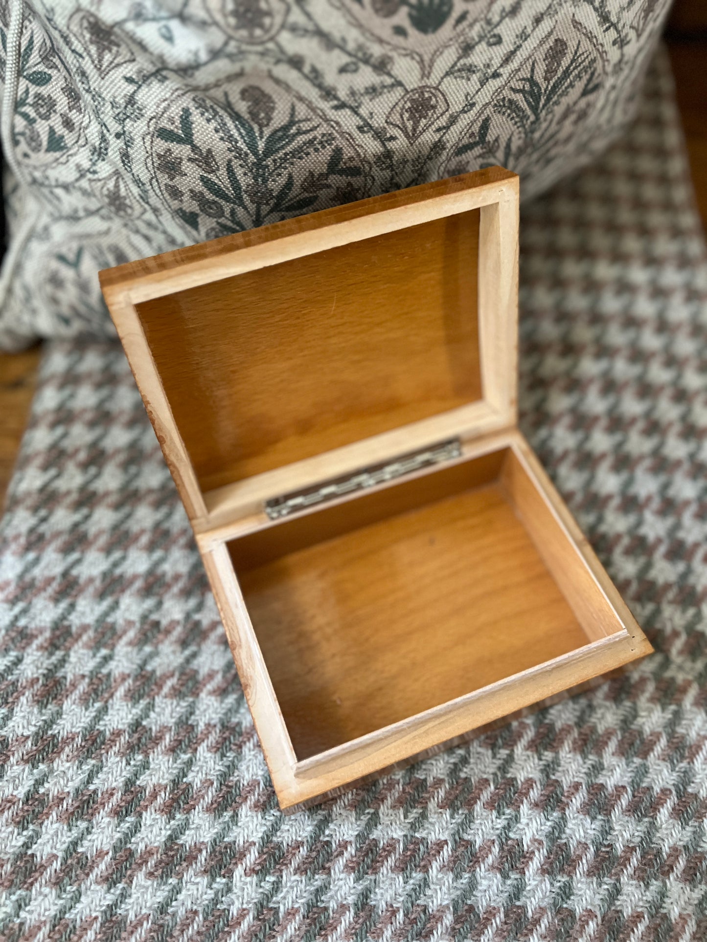 Inlaid Wood Box