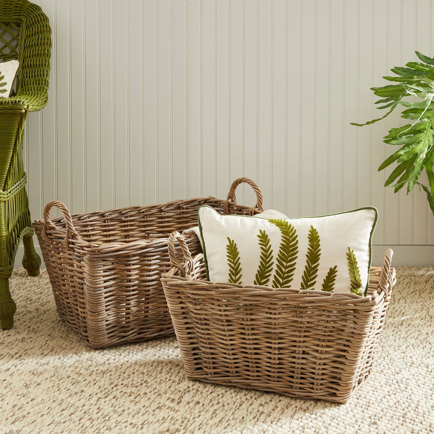 Normandy Rattan Baskets