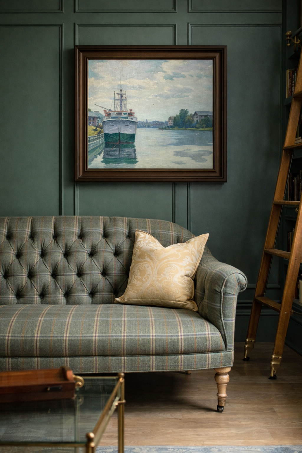 Seascape of Gella Stockholm Oil Painting