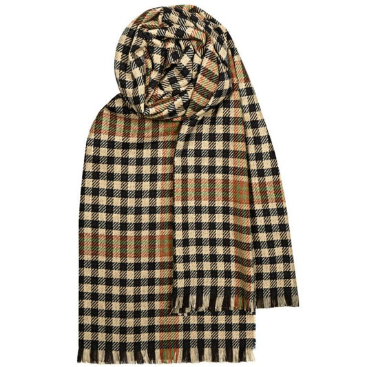 Burns Antique Wool Cashmere Scarf