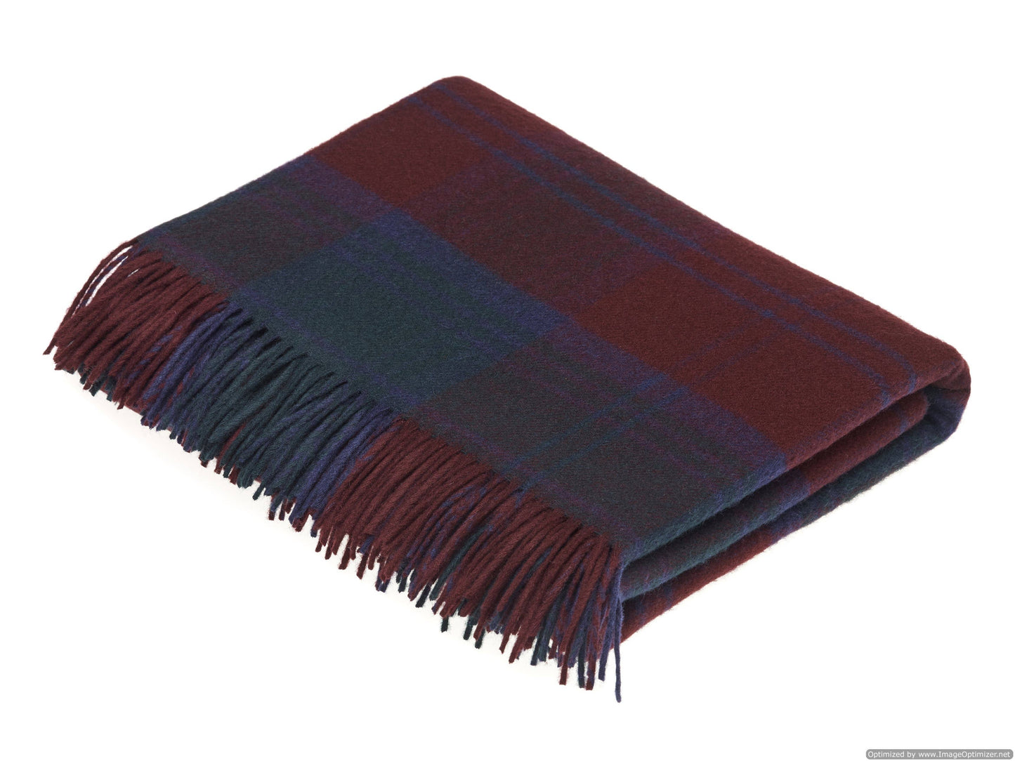 Tartan Merino Lambswool Throw