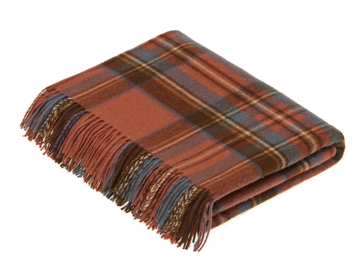Tartan Merino Lambswool Throw