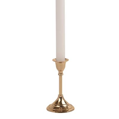 5" Tall Brass Candlestick