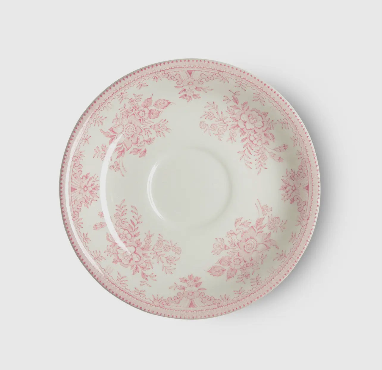 Pink 5” Tea Cup Saucer