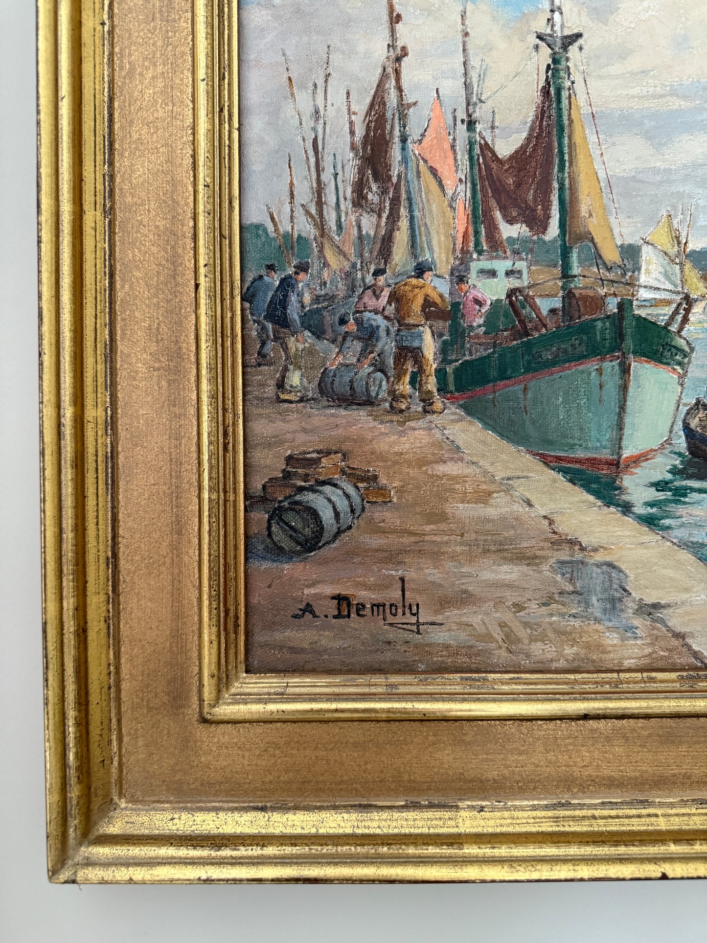 French Coastal Scene