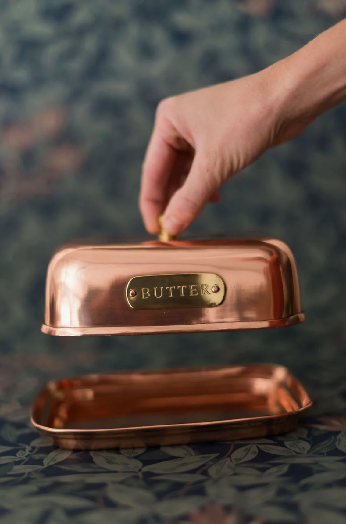 Copper Butter Dish