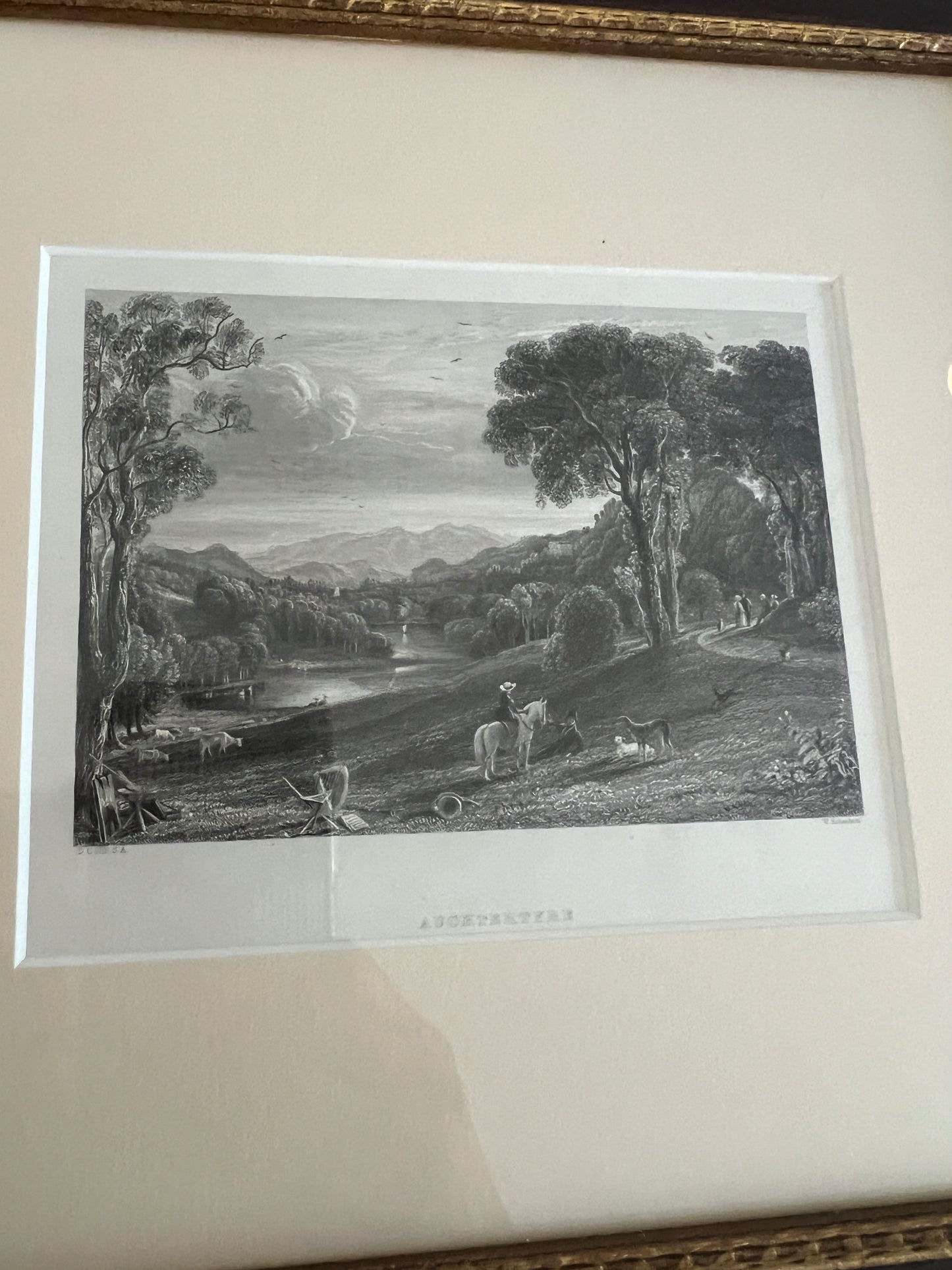 Antique Engraving Auchtertyre