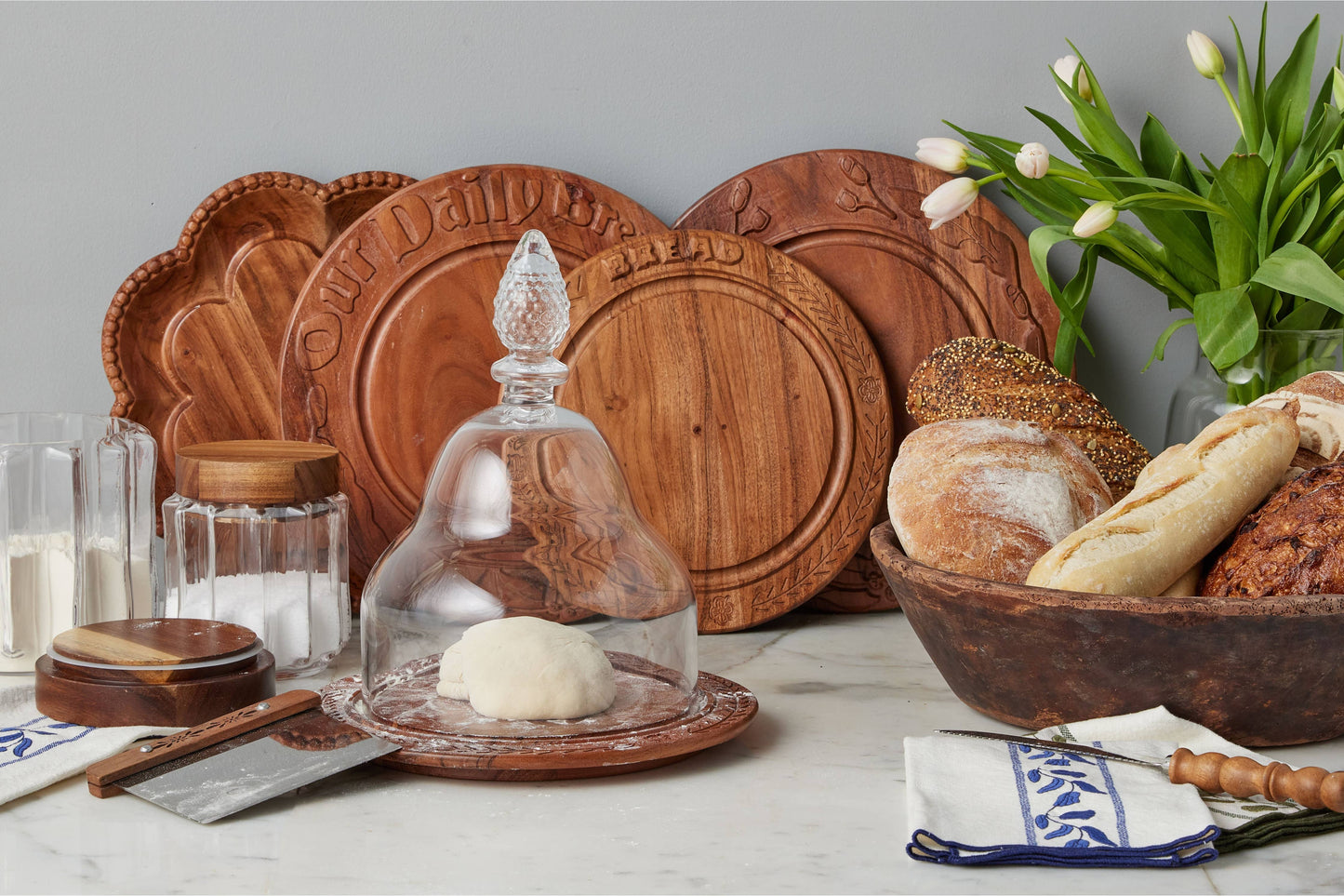 Vintage English Bread Board