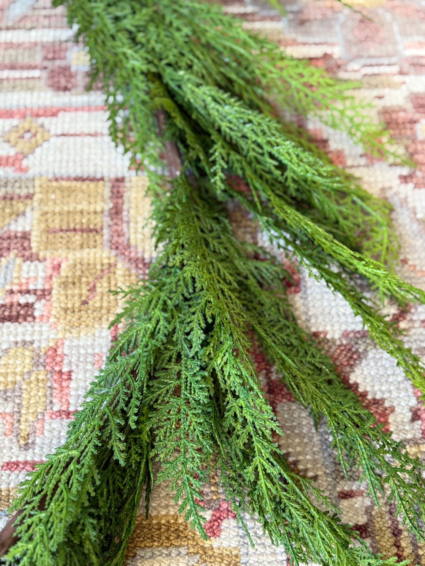 Faux Cedar Garland