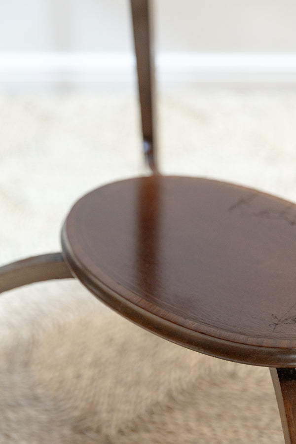 Oval Window Table with Casters