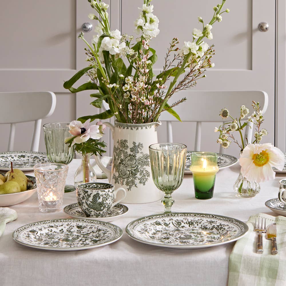 Green Peacock Pasta Bowl