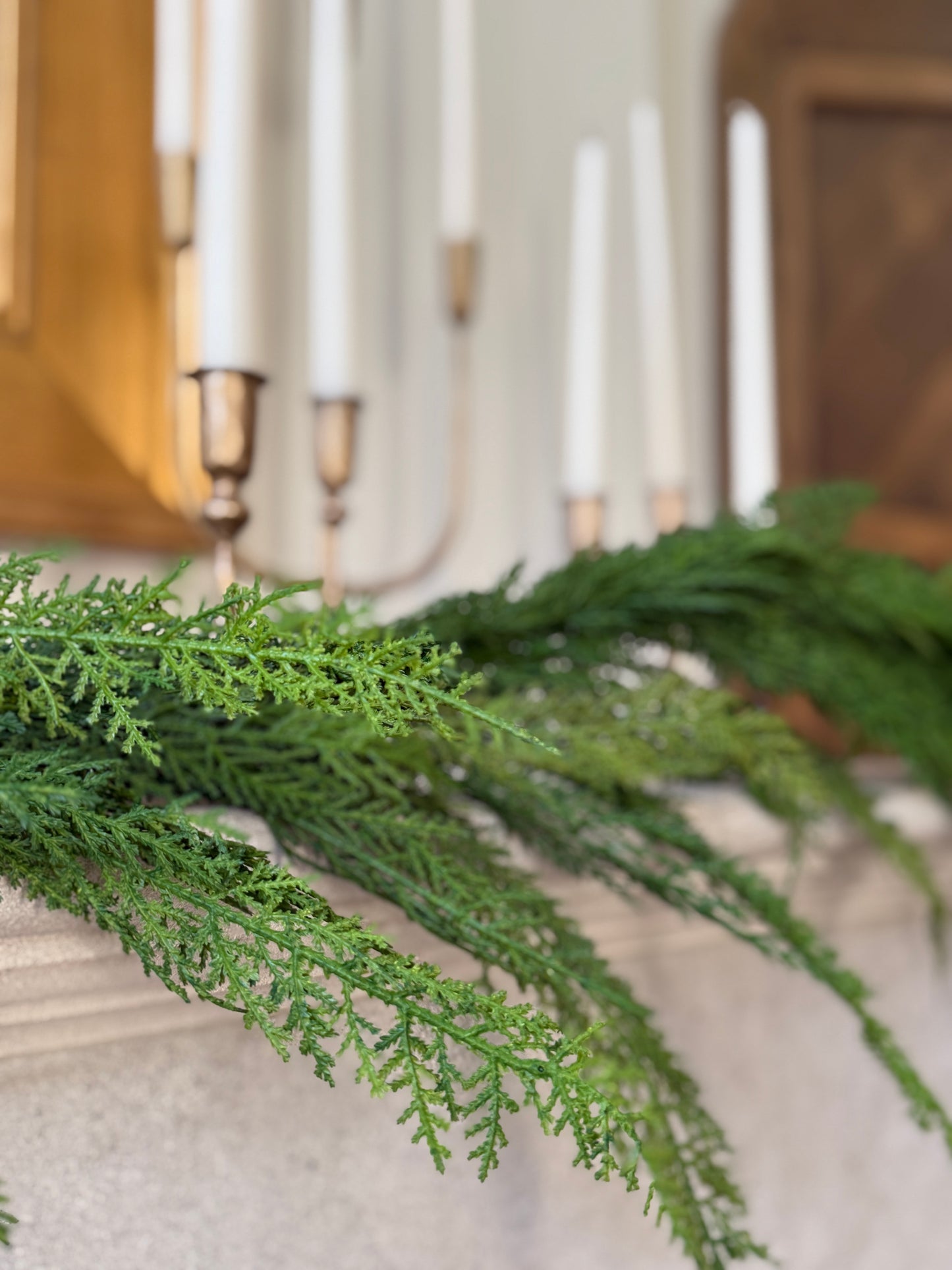 Faux Cedar Garland