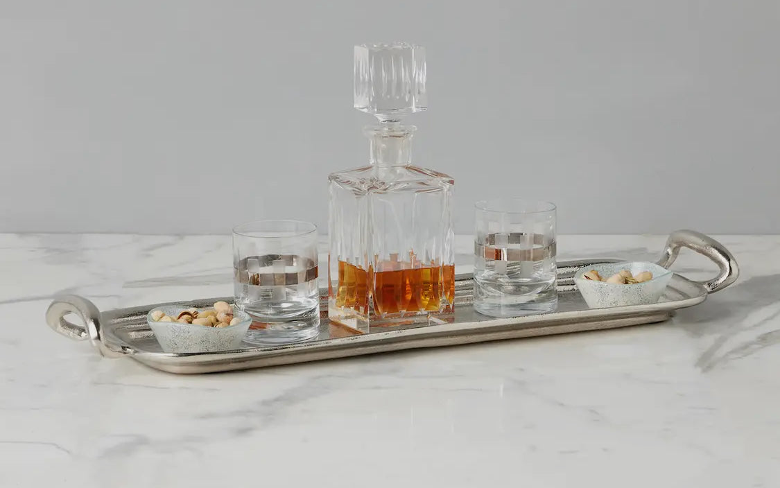 Vintage Metal Hotel Tray