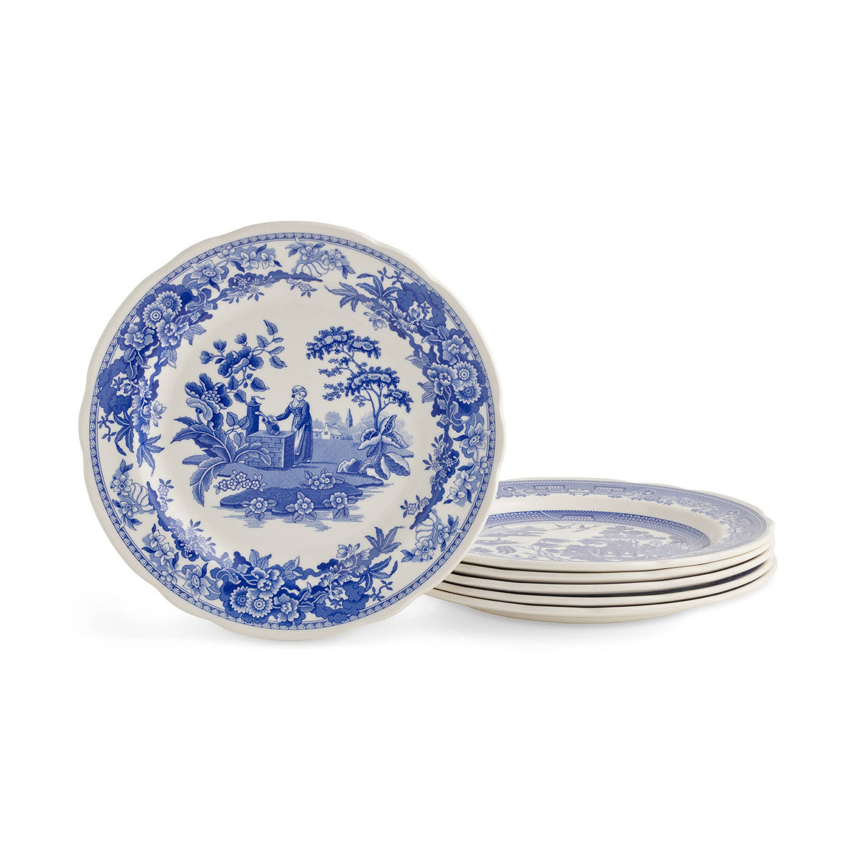 Blue Room Georgian Plates 10.5" (set of 6)