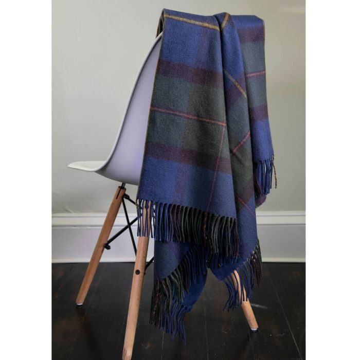 MacLeod of Harris Tartan Wool Throw