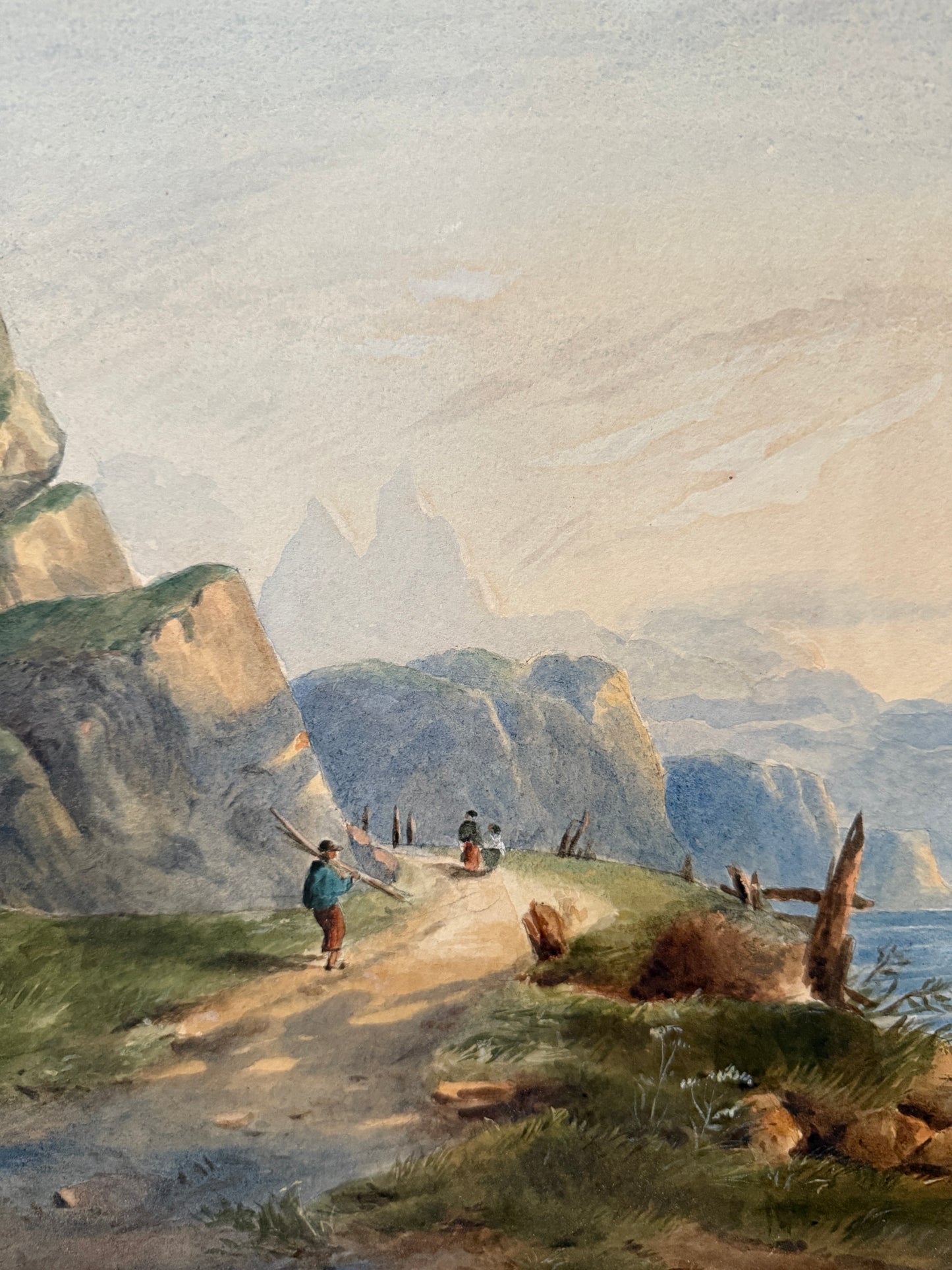 The Coastline Watercolor