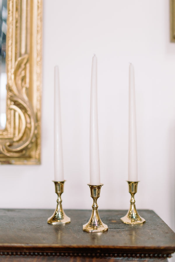 Regency Brass Candlestick