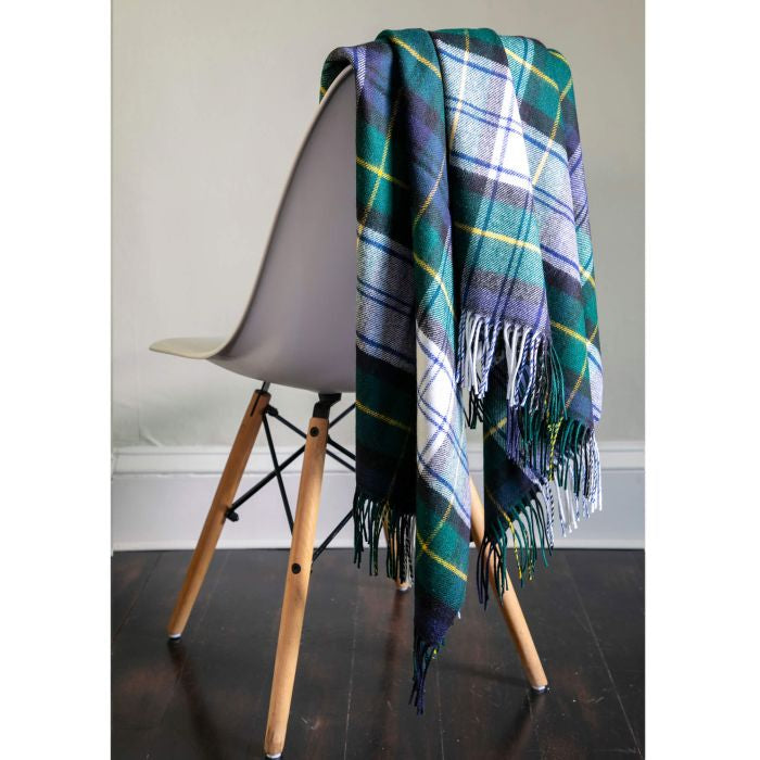 Gordan Tartan Wool Throw