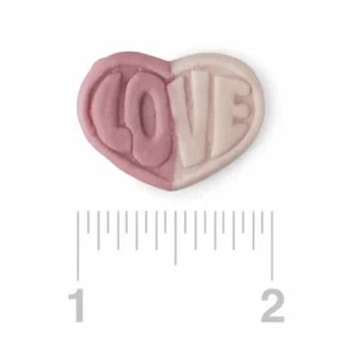 Swedish Gummy LOVE Hearts Strawberry Vanilla