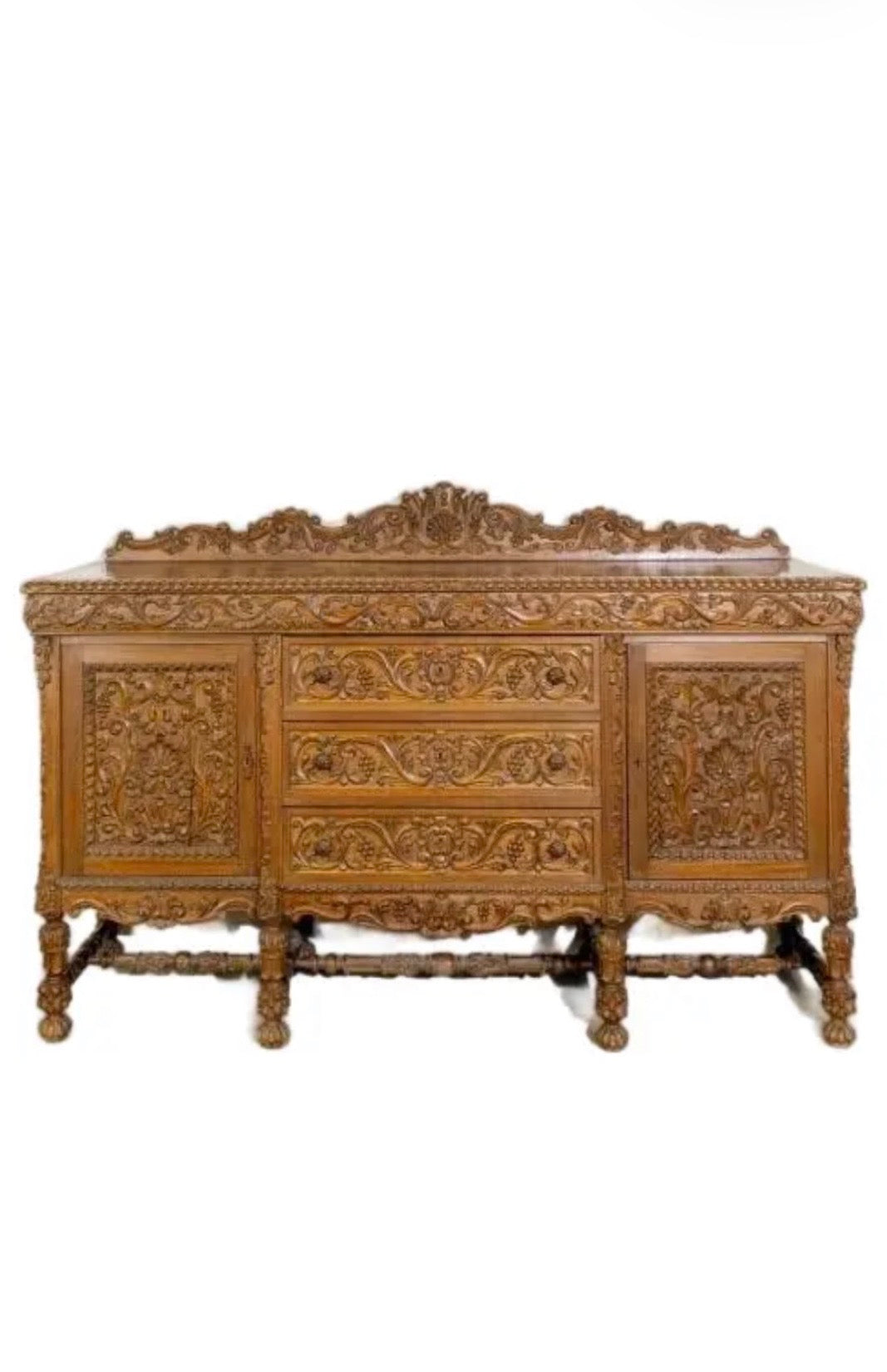 Jacobean Renaissance Carved Sideboard