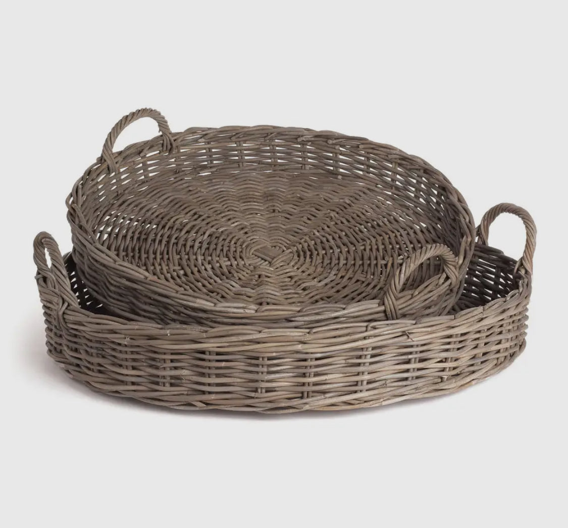 Rattan Round Basket