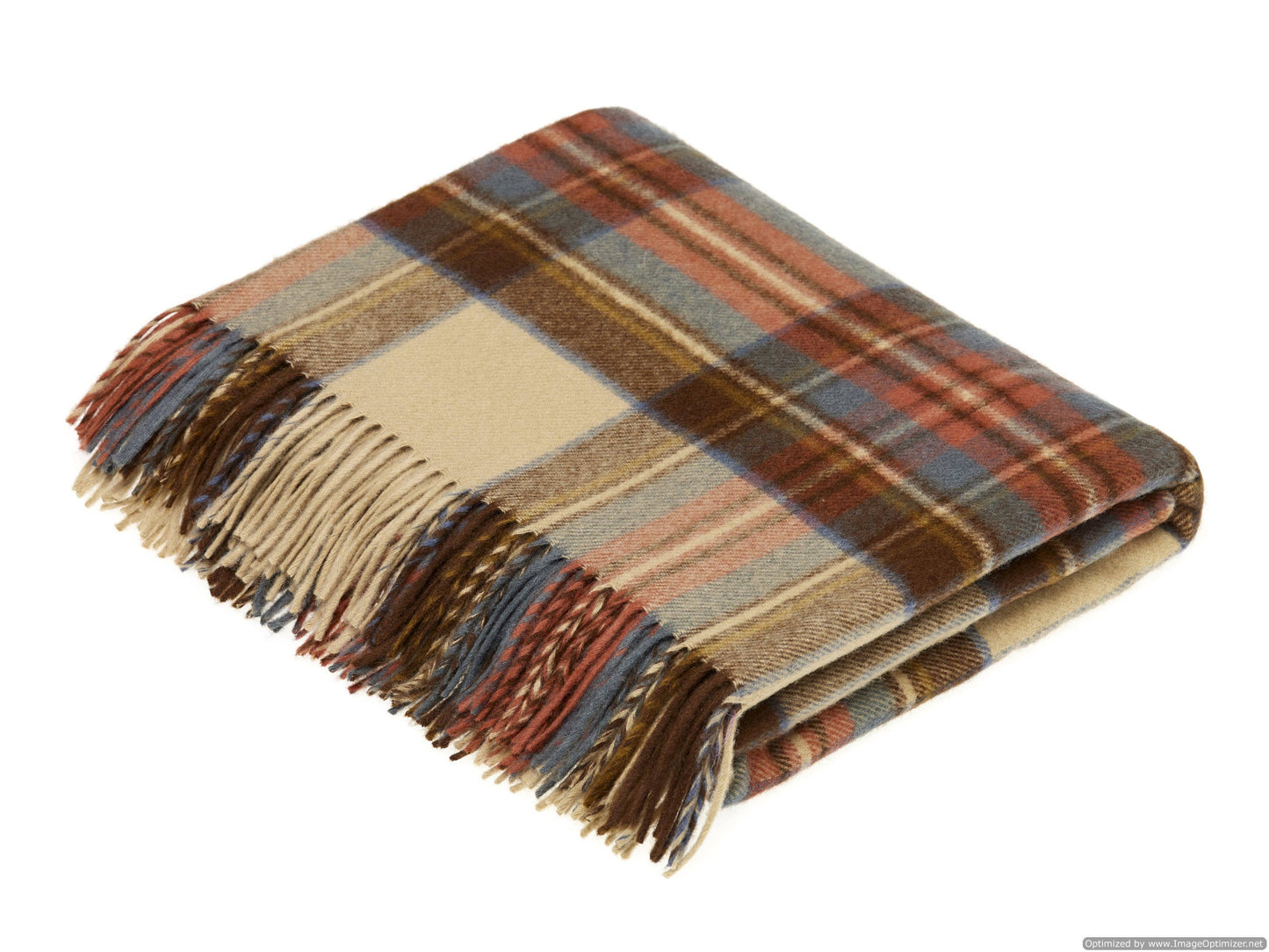 Tartan Merino Lambswool Throw