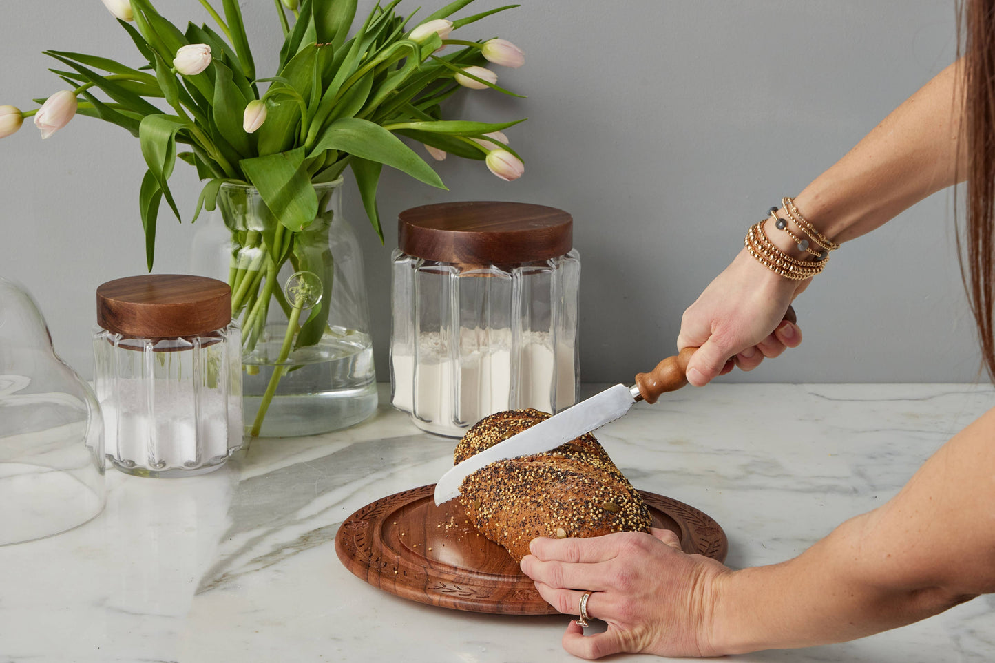 Vintage English Bread Board