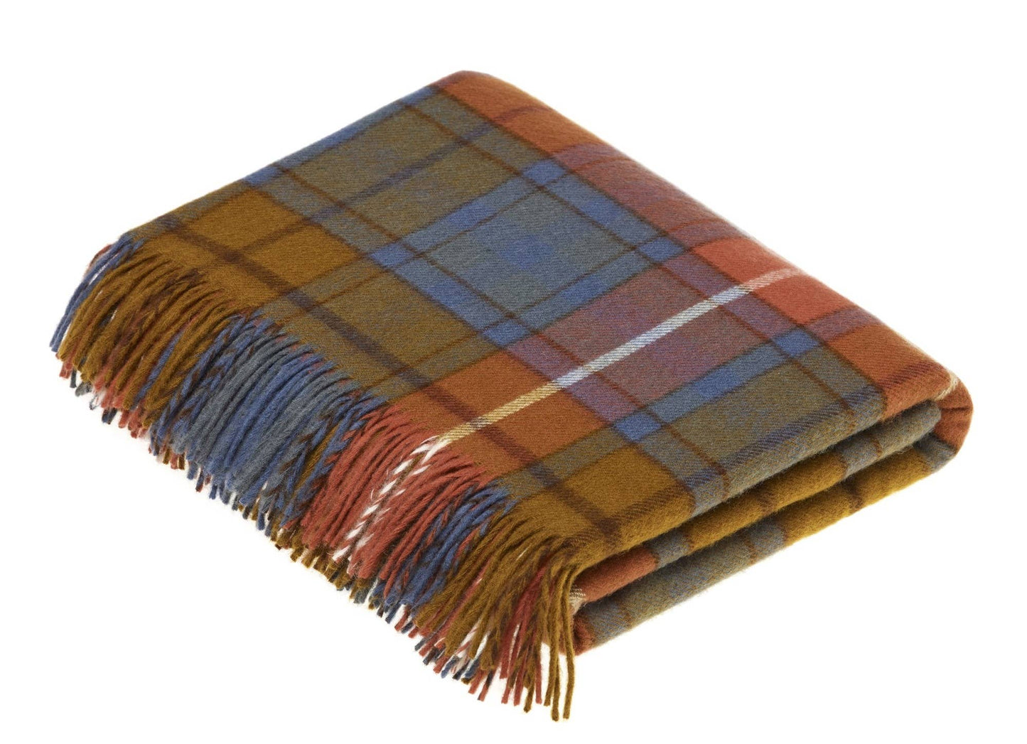Tartan Merino Lambswool Throw