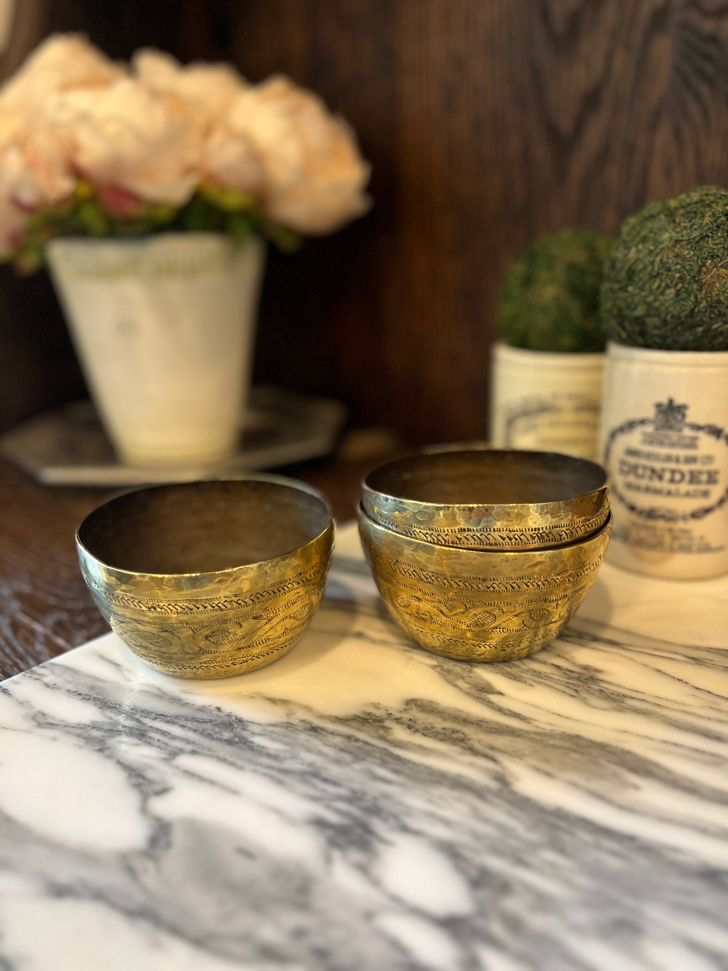 Brass Engraved Bowl