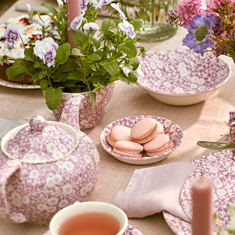 Blossom Calico Butter Pat Dish