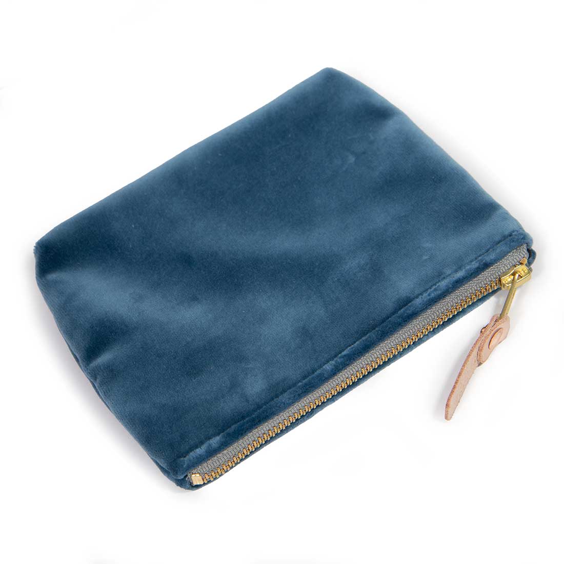 Velvet Jewel Pouch-Ocean
