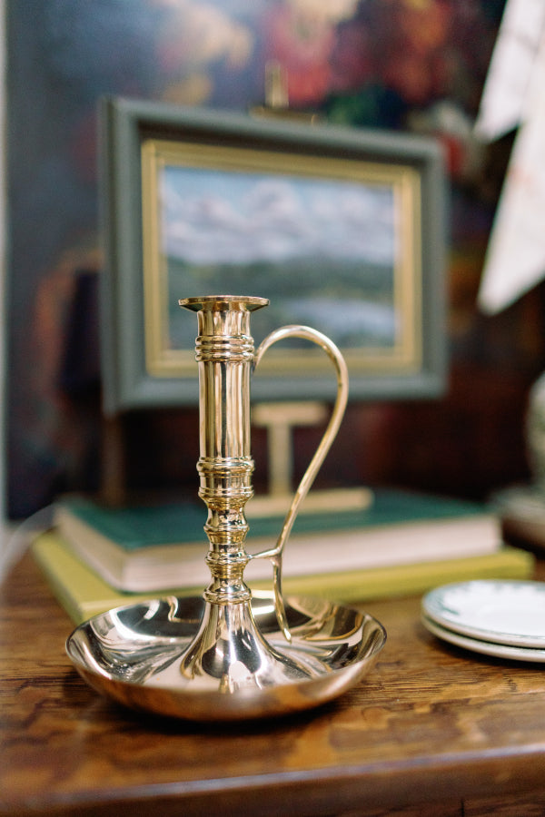 Chamberstick Candleholder