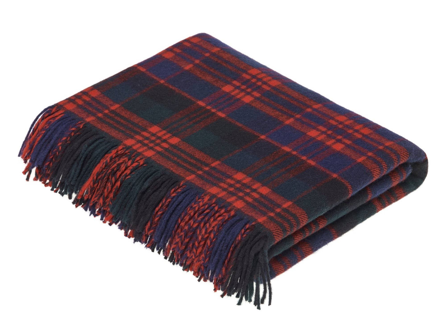 Tartan Merino Lambswool Throw