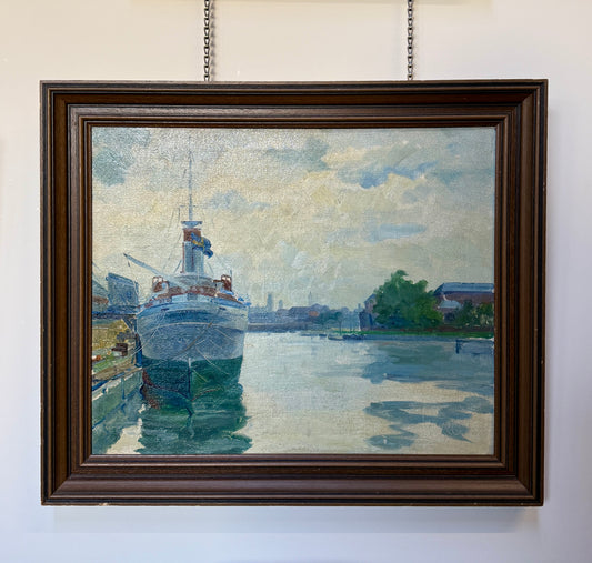 Seascape of Gella Stockholm Oil Painting
