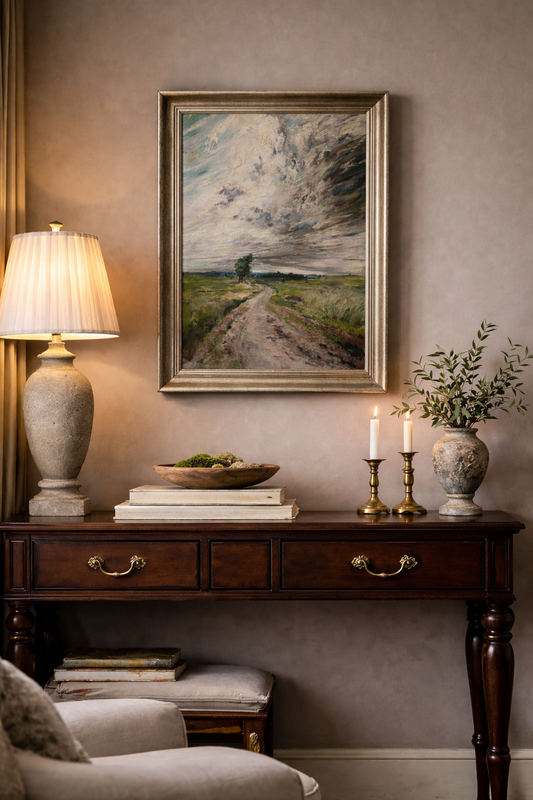 High Winds Oil Painting