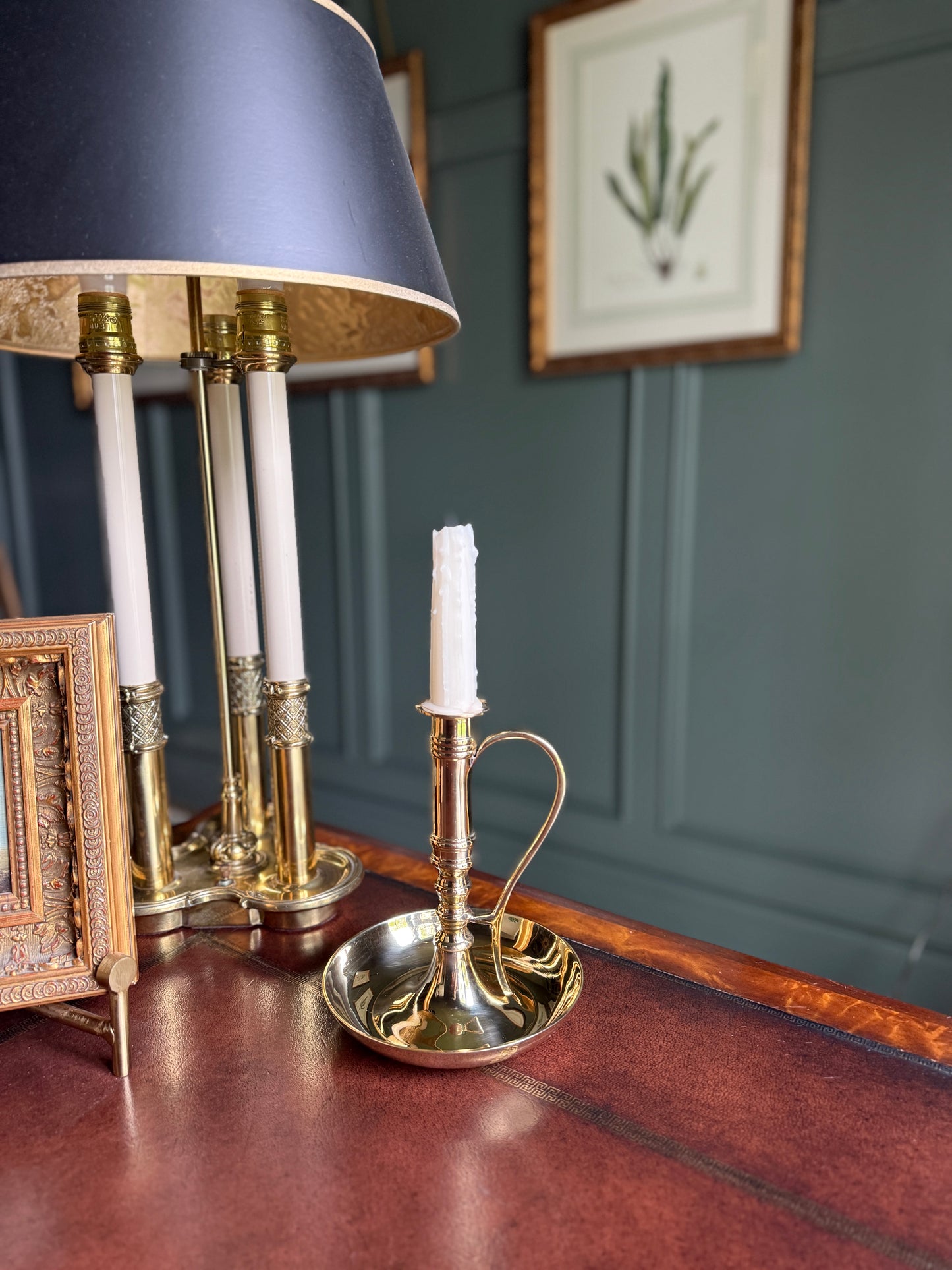 Chamberstick Candleholder