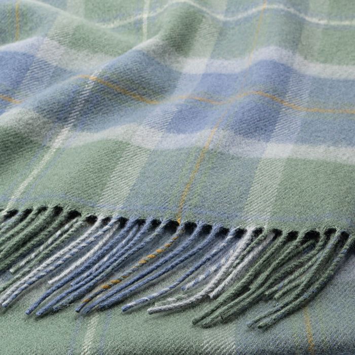 Borders Scottish Borderland Tartan Wool Throw