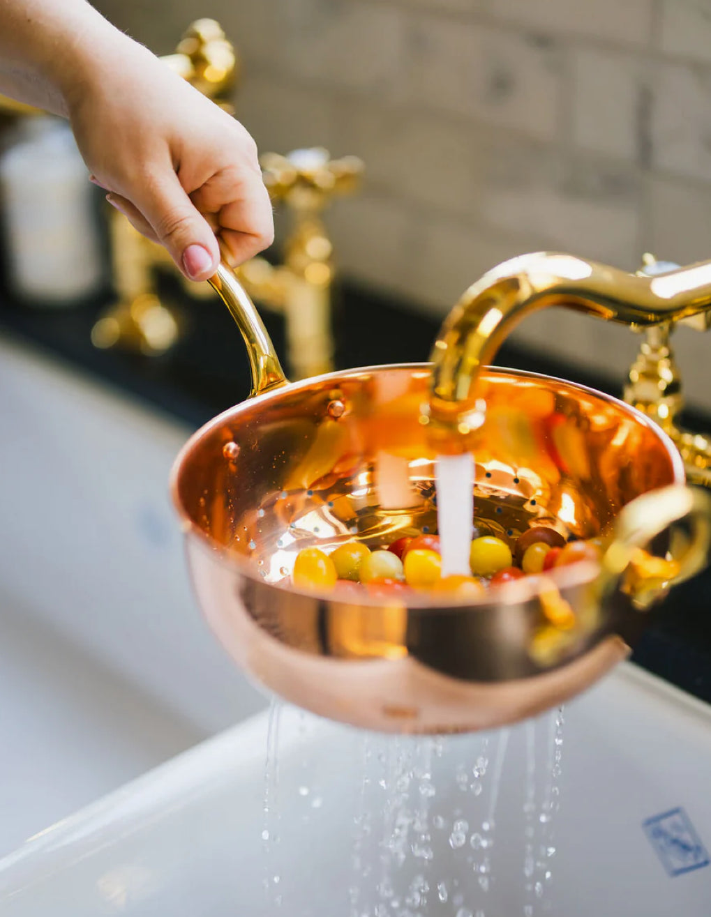 Copper Colander