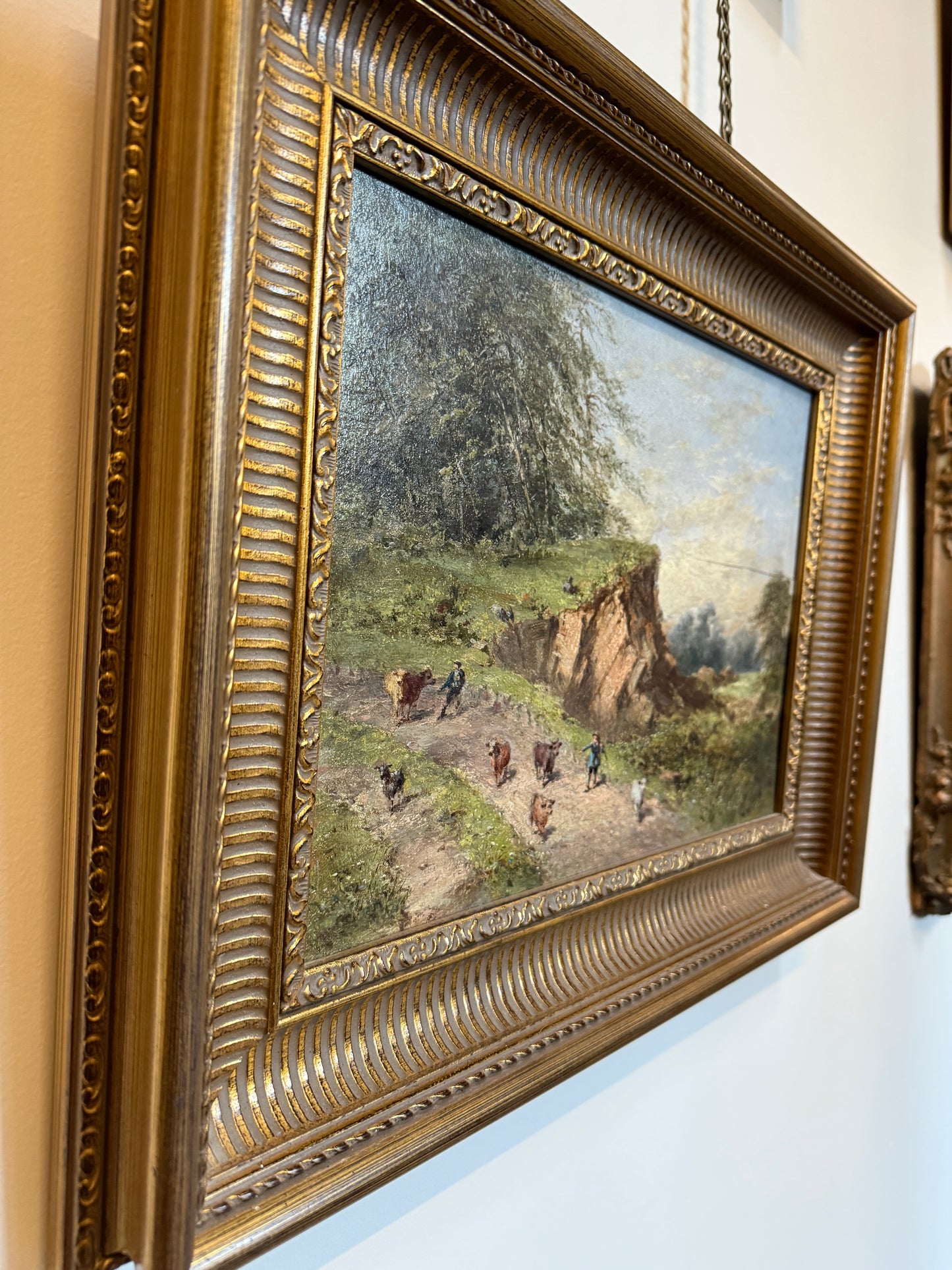 A Shepherds Life Oil Painting