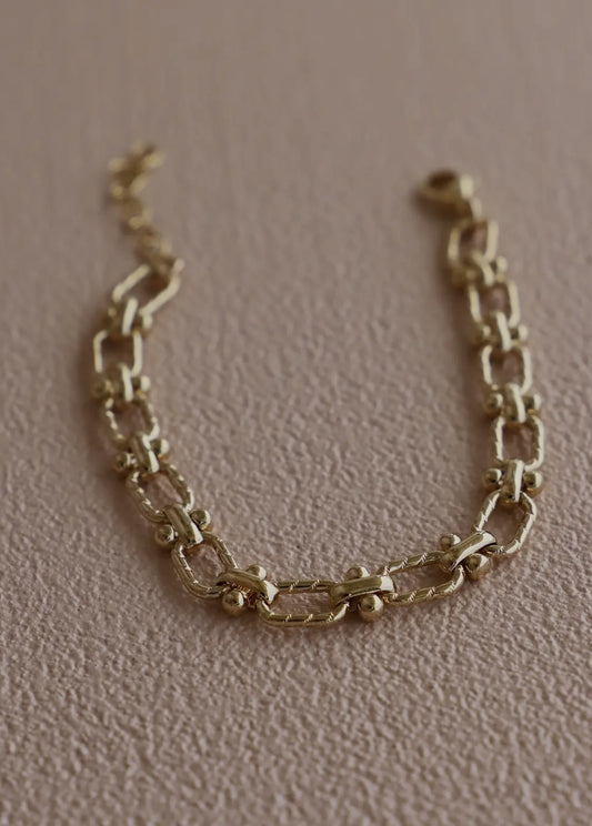 Florance Gold Chain Bracelet