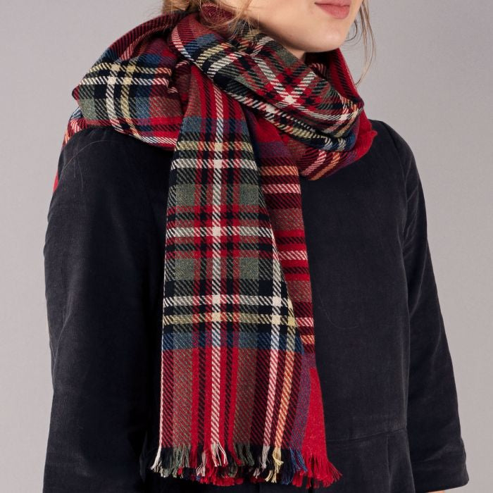 Royal Stewart Wool Scarf