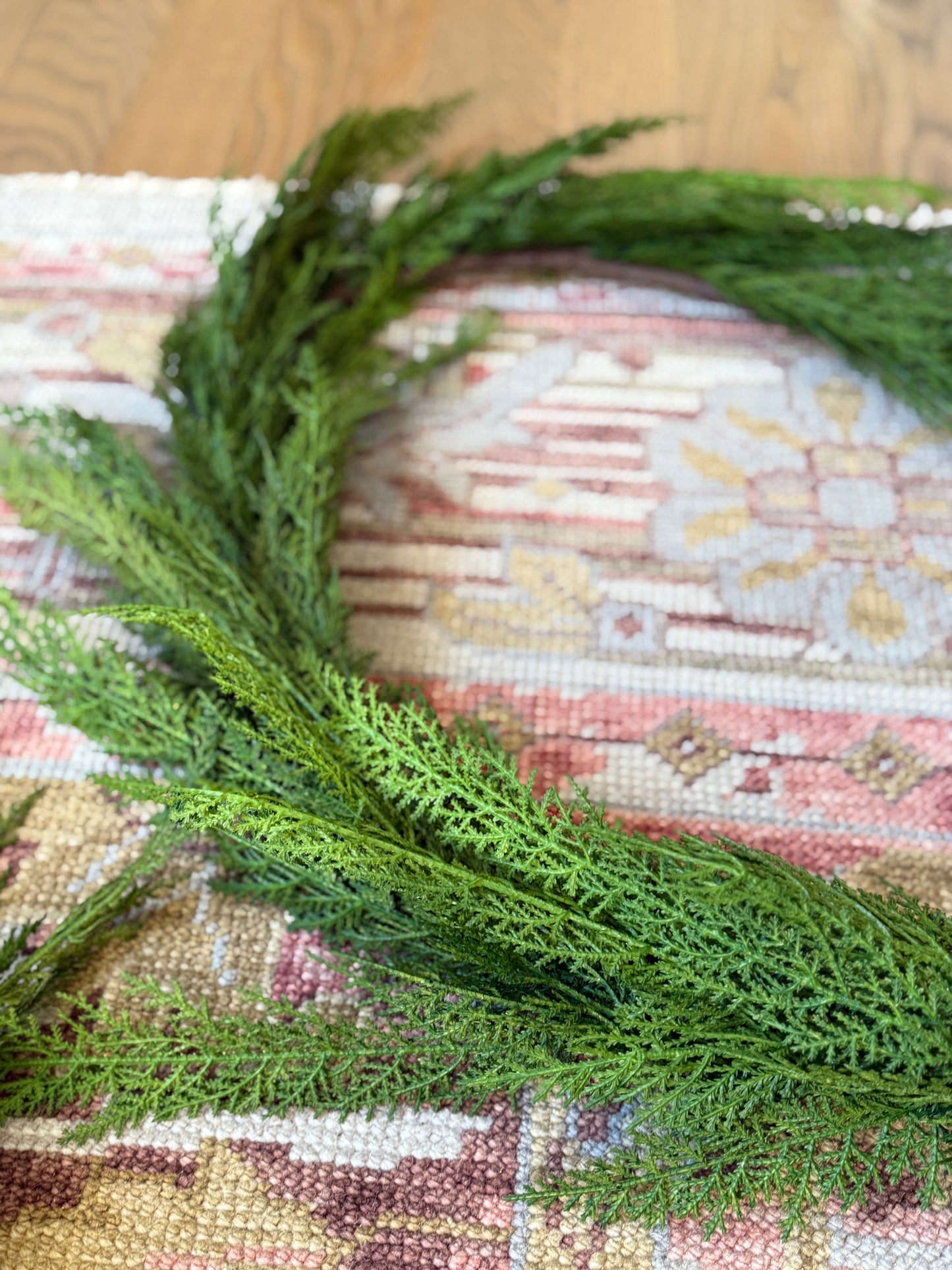 Faux Cedar Garland