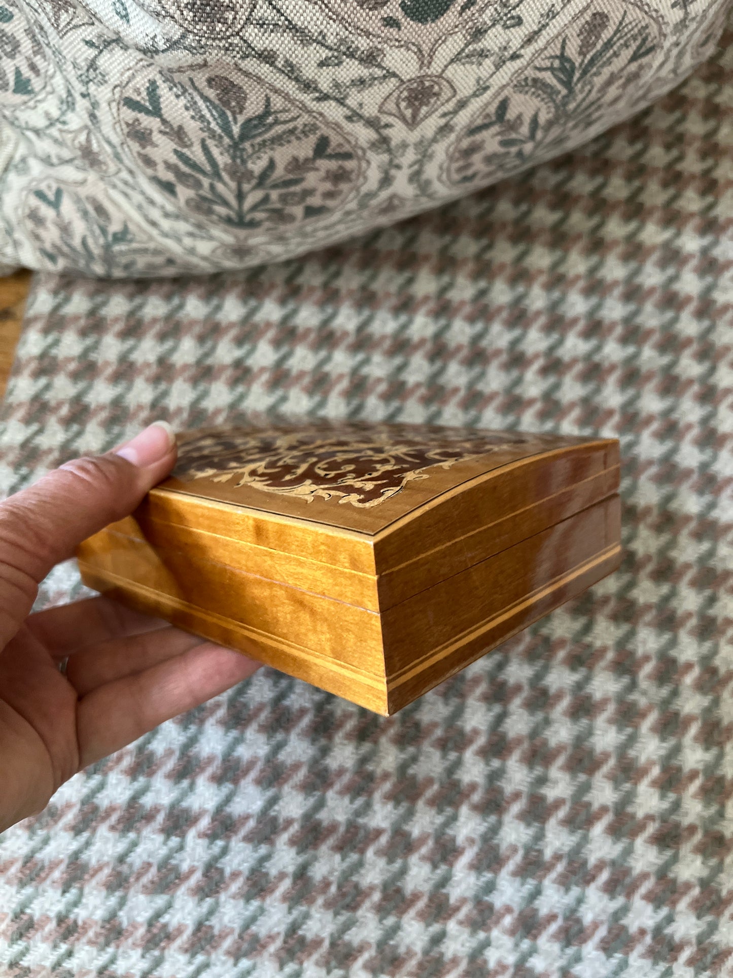 Inlaid Wood Box