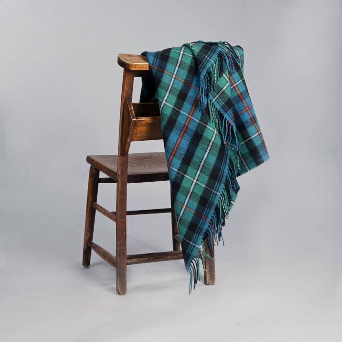 MacKenzie Tartan Wool Throw