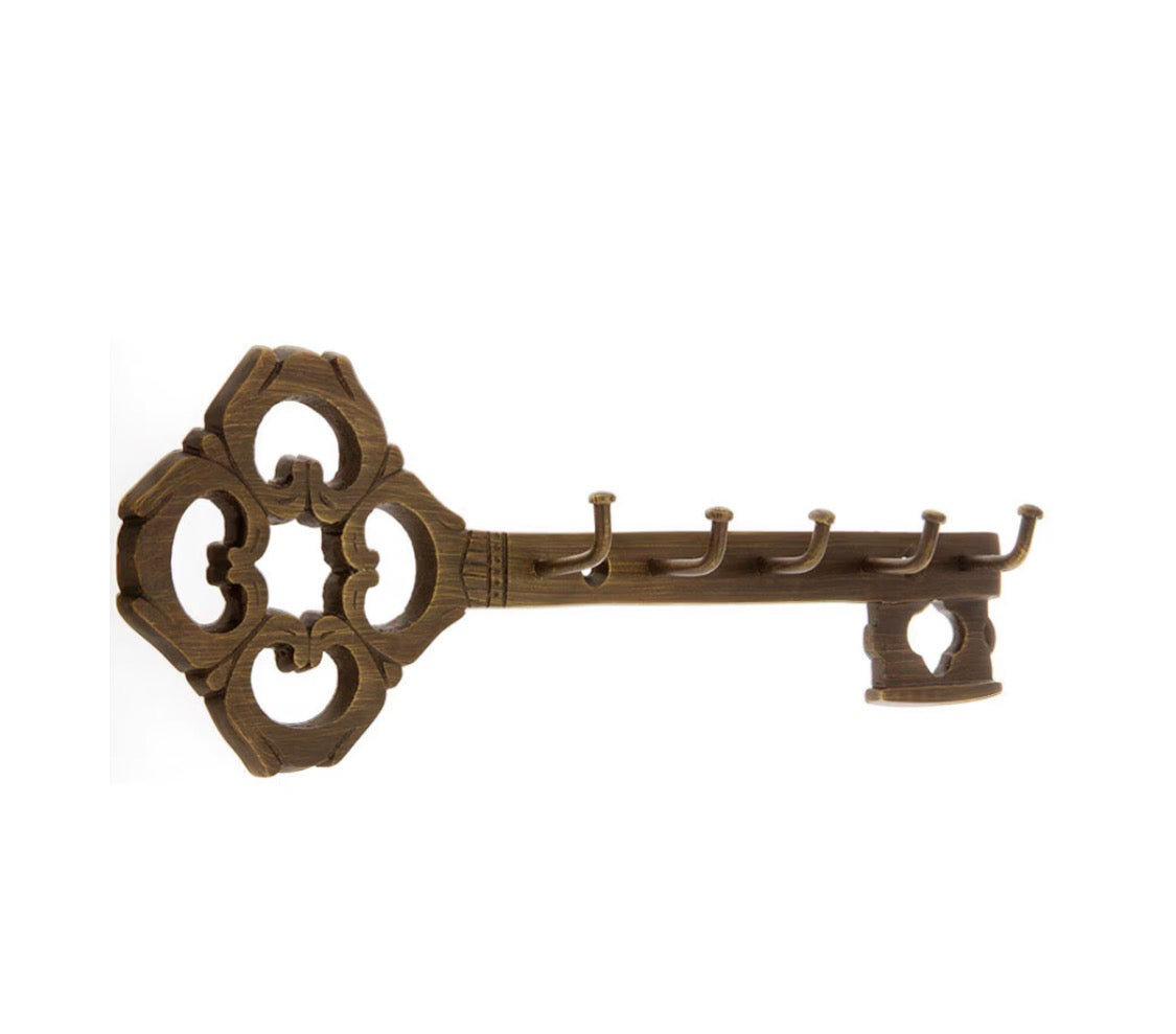 Solid Brass Key Hook