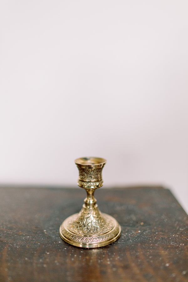 Victorian Brass Candlestick