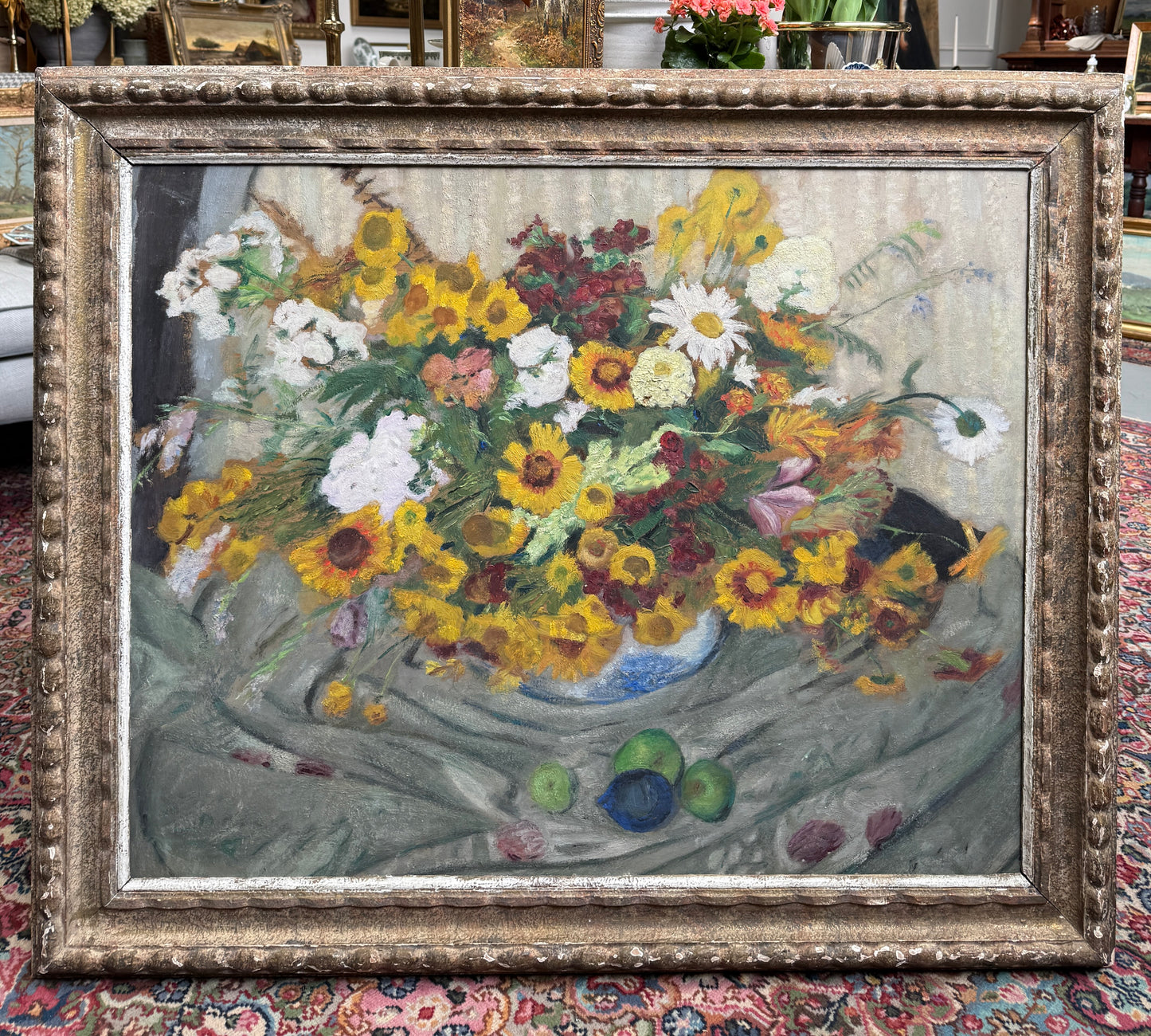 Oil Painting: Floral Still Life