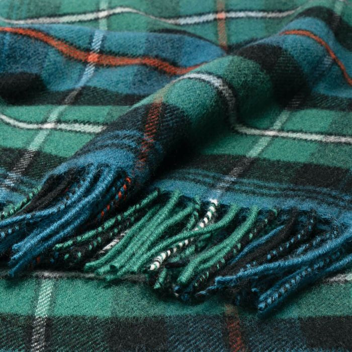 MacKenzie Tartan Wool Throw