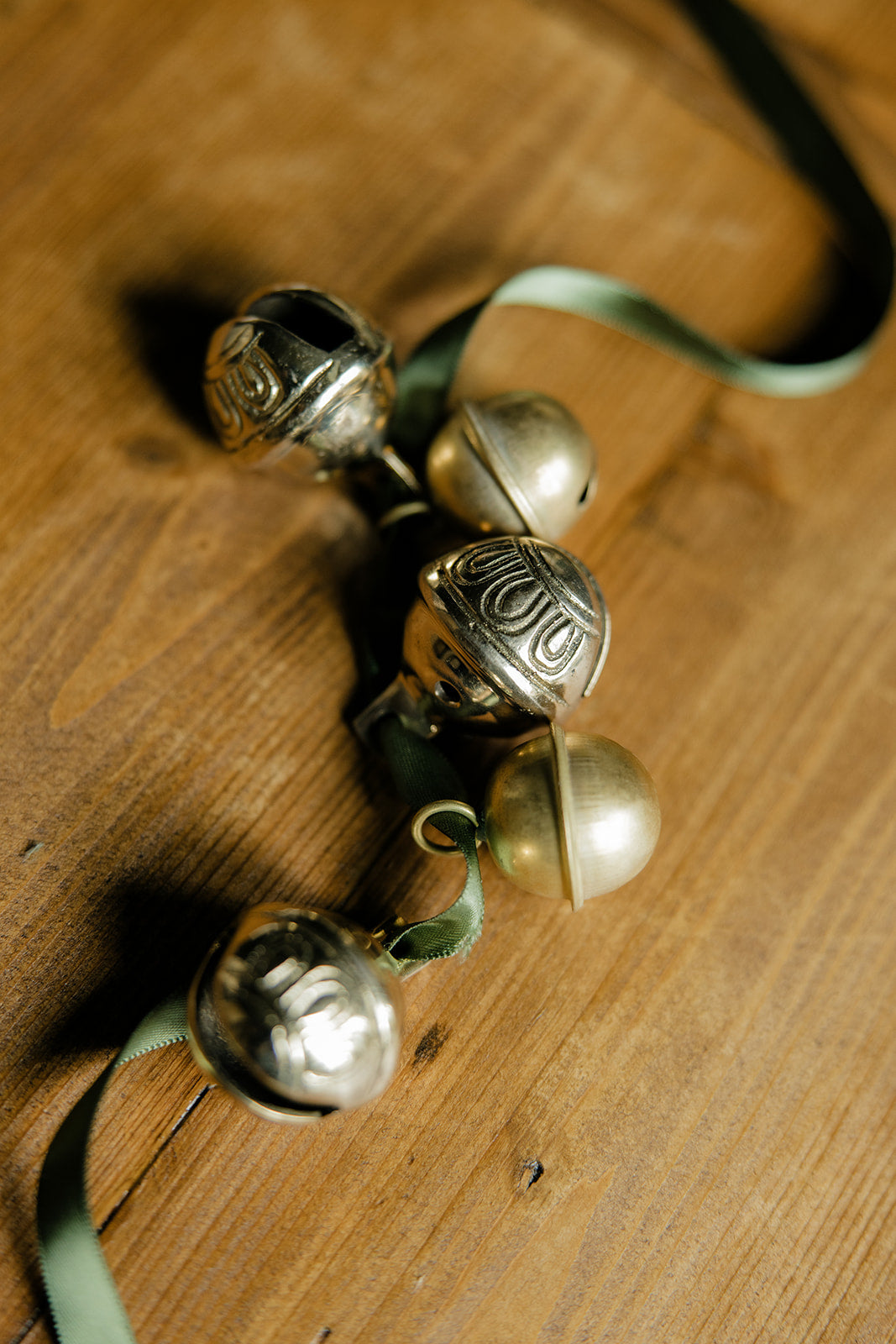 Solid Brass Sleigh Bells